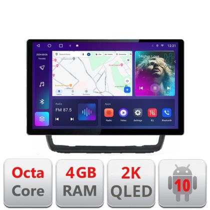 Navigatie dedicata BMW Seria 1 E87 N-BMW117 Edonav ecran 13" 2K 4+32 Android Waze USB Navigatie 4G 360 Toslink Youtube Radio K