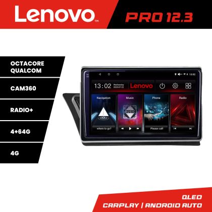 Navigatie dedicata Audi Q5 MMI3G Low High Lenovo Qled 12.3 inch Octa Core 4+64 360 DSP ADAS carplay android auto radio internet PRO-12.3-4+64