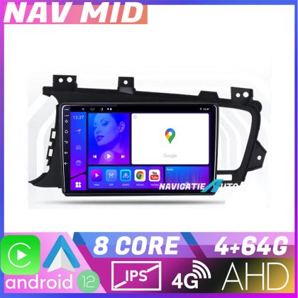 Navigatie Kia Optima 2011 2013 KIT 091 EDOTEC-LITE Android Ecran 720P Octa Core 4 64 Carplay