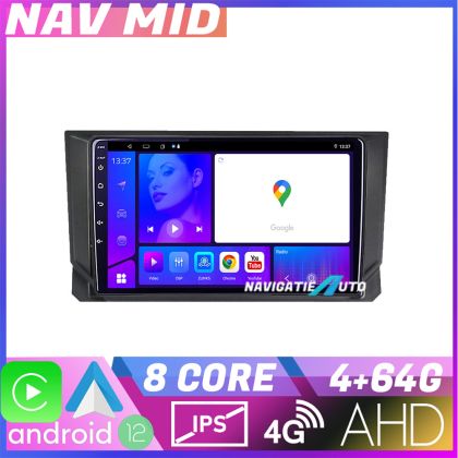 Navigatie Seat Arona EDOTEC-LITE Android Ecran 720P Octa Core 4 64 Carplay