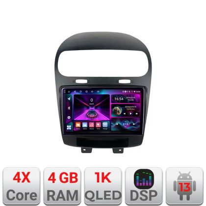 Navigatie Fiat Freemont Dodge Journey 2012-2019 Android radio gps internet  4+64 InCell Display 1K Kit-freemont+EDT-E209-RK