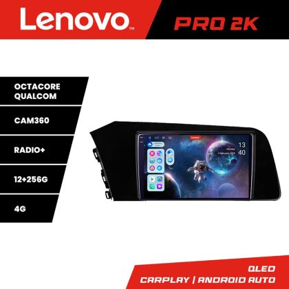 Navigatie Hyundai Elantra 2021- Lenovo Kit-elantra2021 8 core QLED 2K 12+256 360 Android Waze USB Navigatie Internet Youtube Radio