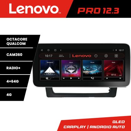 Navigatie Mitsubishi ASX 2020 K-asx2020 Lenovo PRO 4+64 12.3 inch qled android 4G DSP gps internet a