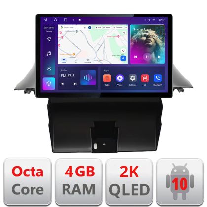 Navigatie Chevrolet Orlando Qled 2K Octa Core 4+32 LTE 4G DSP Wifi 5Ghz android auto carplay radio gps internet kit-orlando+EDT-E413-2K