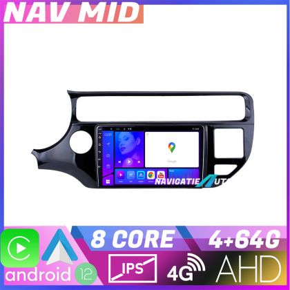 Navigatie Kia Rio KIT 504 EDOTEC-LITE Android Ecran 720P Octa Core 4 64 Carplay