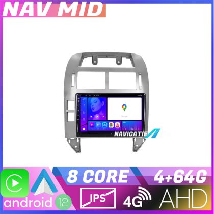 Navigatie VW Polo 2004 2011 EDOTEC-LITE Android radio gps internet Octa core 4 64 Carplay