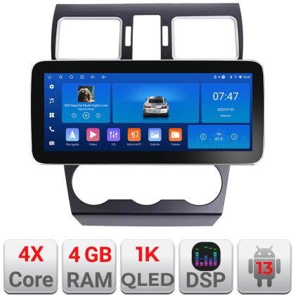 Navigatie Subaru Forester XV Edotec Incell 1K 12.3 inch  4+64 carplay android auto radio internet kit-062-2019+EDT-E212-RK