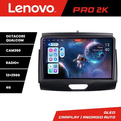 Navigatie Ford Ranger 2015- cu cd Android radio gps internet 8 core QLED 2K 12+256 360 Lenovo