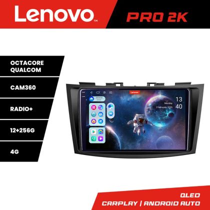 Navigatie Suzuki Swift 2010-2017 Lenovo Kit-179 8 core QLED 2K 12+256 360 Android Waze USB Navigatie Internet Youtube Radio