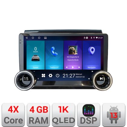 Navigatie Fiat Ducato Citroen Jumper Peugeot Expert 2006-2018 variante cu radio cd sau navigatie de fabrica Android  Edotec 4+64 10.5 inch Incell 1K
