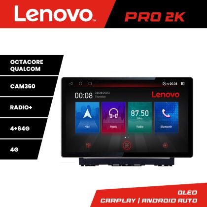 Navigatie Fiat Albea 2009-2014 K-Albea Lenovo PRO 4+64 13 inch 2K android 4G DSP gps internet