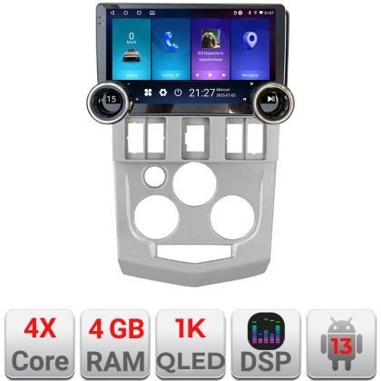 Navigatie Dacia Logan 1 2003-2010 Kit-logan Edotec  4+64 10.5 inch Incell 1K android Wifi 5Ghz gps internet  Q