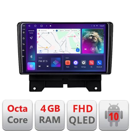 Navigatie Range Rover Sport 2010-2013 dedicata Android QLED octa core 4+64 4G DSP FHD carplay android auto radio gps internet Android kit-sport10+EDT-E309v3
