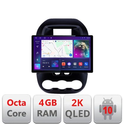 Navigatie Ford Ranger 2011- Qled 2K Octa Core 4+64 LTE 4G DSP Wifi 5Ghz android auto carplay radio gps internet EDT-E413-2K