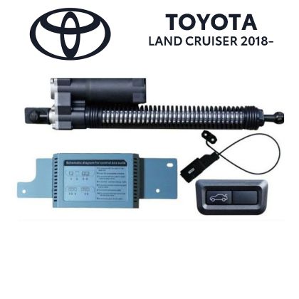 Sistem de ridicare și închidere portbagaj automat din buton și cheie Toyota Land Cruiser 2018-