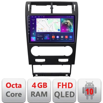 Navigatie Ford Mondeo 2004-2007 dedicata Android QLED octa core 4+64 4G DSP FHD carplay android auto radio gps internet Android kit-mondeo2004-v2+EDT-E309v3