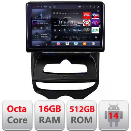 Navigatie Hyundai IX20 2010-2019 Android radio gps internet 8 core QLED 2K 12+256GB 360 Edotec