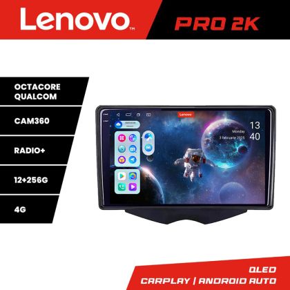 Navigatie yundai Veloster Android radio gps internet 8 core QLED 2K 12+256 360 Lenovo