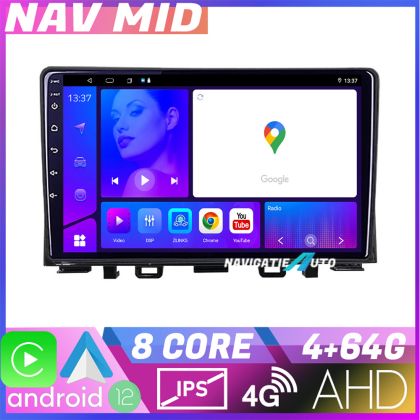 Navigatie Kia Rio 2019 EDOTEC-LITE Android Ecran 720P Octa Core 4 64 Carplay