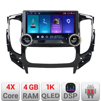 Navigatie Mitsubishi L200 2014-2020 Kit-1094 Edotec  4+64 10.5 inch Incell 1K android Wifi 5Ghz gps internet  v1
