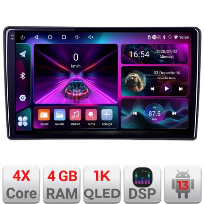 Navigatie Nissan Murano 2004-2009 Android radio gps internet 4+64 InCell Display 1K KIT-murano+EDT-E209-RK