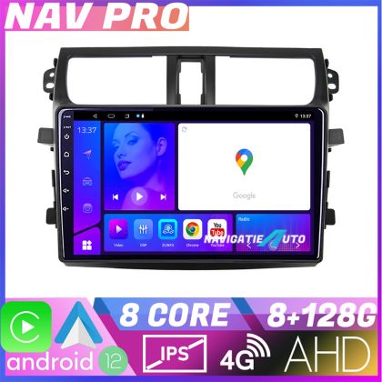 Navigatie Suzuki Celerio 2014 2021 EDOTEC-LITE Android Ecran 720P Octa Core 8 128 Carplay