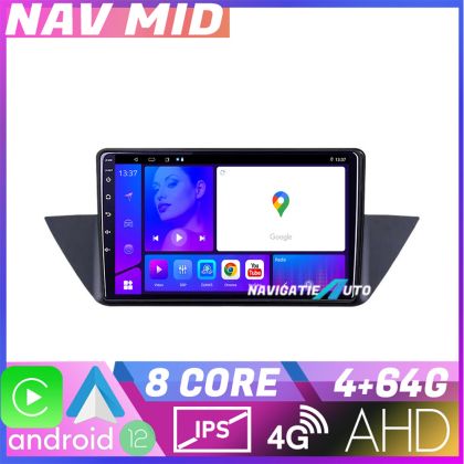 Navigatie BMW X1 E84 KIT 219 EDOTEC-LITE Android Ecran 720P Octa Core 4 64 Carplay