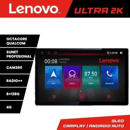 Navigatie Opel Mokka 2012-2016 N-MOKKA1 ecran 13" 2K 8+128 Android Waze USB Navigatie 4G 360 Toslink Youtube Ra