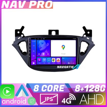 Navigatie Opel Corsa 2013 2016 KIT corsa EDOTEC-LITE Android Ecran 720P Octa Core 8 128 Carplay
