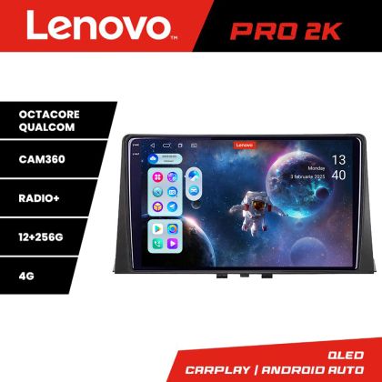 Navigatie Citroen Berlingo 2019-2021 Lenovo Kit-berlingo18 8 core QLED 2K 12+256 360 Android Waze USB Navigatie Internet Youtube Radio v2
