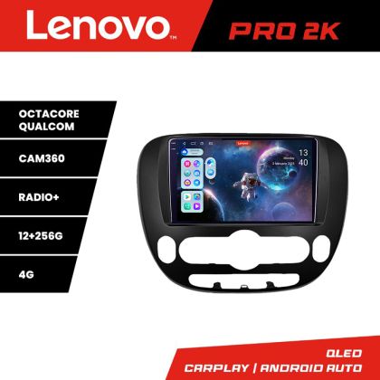 Navigatie Kia Soul 2014-2019 Android radio gps internet 8 core QLED 2K 12+256 360 Lenovo