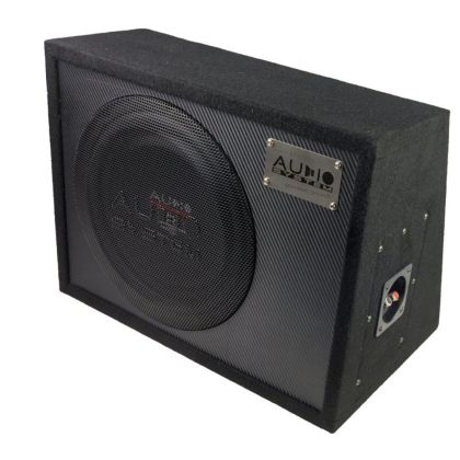 Subwoofer activ flat cu incinta, Audio System, 240 W RMS, 285 W MAX, difuzor 10", bass reflex, cu amplificator incorporat