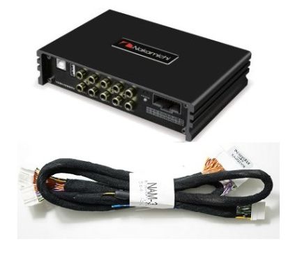 Pachet amplificator dedicat Hyundai, Kia modele 2011--2016, SsangYong 2018-2021, Suzuki 2018 NAM-3 DSP Nakamichi NDSK4285