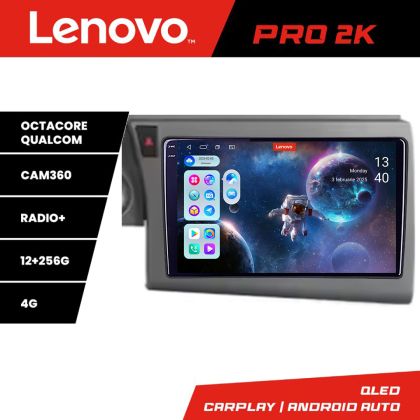Navigatie Audi A6 C6 2004-2010 Lenovo Qled 2K Octa Core 12+256 360 DSP ADAS carplay android auto radio internet kit-a6-c6+PRO-2K-9-12+256