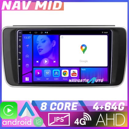 Navigatie Nissan Leaf 2018-2024 Octa Core EDOTEC-LITE Android Ecran 720P Octa Core 4+64 Carplay  Android auto