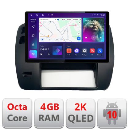 Navigatie Nissan Patrol 2000-2005 Qled 2K Octa Core 4+32 LTE 4G DSP Wifi 5Ghz android auto carplay radio gps internet kit-patrol-old+EDT-E413-2K