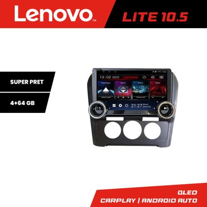 Navigatie Citroen C4 cu clima manuala 2015-2018 Kit-C4-AC Lenovo  8 core 4+64 10.5 inch Incell 1K android Wifi 5Ghz gps internet et GPS W