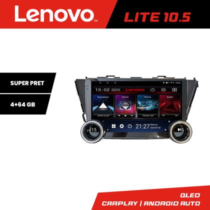 Navigatie  Toyota Prius 5 Plus 2012-2020 Lenovo  8 core 4+64 10.5 inch Incell 1K android Wifi 5Ghz gps internet  Kit-prius5-plus