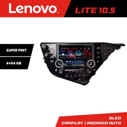 Navigatie Toyota Camry 2017-2021 Lenovo 8 core 4+64 10.5 inch Incell 1K android Wifi 5Ghz gps internet