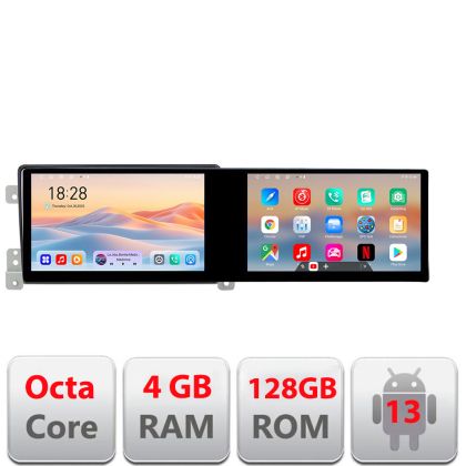 Navigatie Suzuki Grand Vitara Old Kit-053 Edotec 2 ecrane  8 core 4+128 21.6 inch Incell android Wifi 5Ghz gps internet a