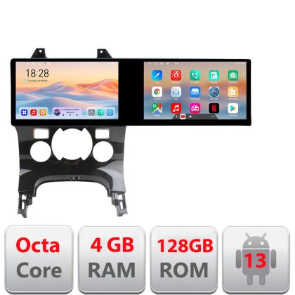 Navigatie Peugeot 3008 Kit-323 Edotec 2 ecrane  8 core 4+128 21.6 inch Incell android Wifi 5Ghz gps internet