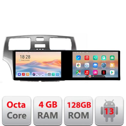 Navigatie Lexus ES 2001-2006 Edotec 2 ecrane  8 core 4+128 21.6 inch Incell android Wifi 5Ghz gps internet