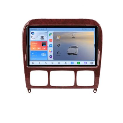 Navigatie Mercedes Clasa S 1998-2005 C-220 Android 8 Core 2.2 Ghz 8+128 Qled 1K ADAS 4G LTE GPS 360 KIT-220+EDT-E409V3