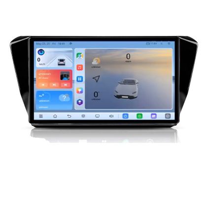 Navigatie Skoda Superb 3 2015- C-932 Android 8 Core 2.2 Ghz 8+128 Qled 1K ADAS 4G LTE GPS 360 KIT-932+EDT-E410V3