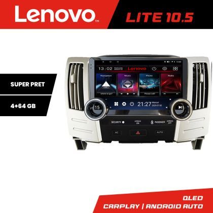 Navigatie Lexus RX300 2003-2008 Lenovo  8 core 4+64 10.5 inch Incell 1K android Wifi 5Ghz gps internet  Kit-RX300