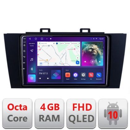 Navigatie Subaru Outback 2014-2019 sau Subaru XV 2017-2018 B-OUTBACK5 Android Ecran QLED octa core 4+64 carplay android auto KIT-OUTBACK5+EDT-E309V3