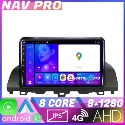 Navigatie Honda Accord 2019-2022 EDOTEC-LITE Android Ecran 720P Octa Core 8+128 Carplay  Android auto