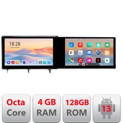 Navigatie Honda Civic 2022- Edotec Incell 1K 10.5 inch  8 core 4+128 carplay android auto radio internet kit-civic2022+EDT-E211-RK+kit-10-9