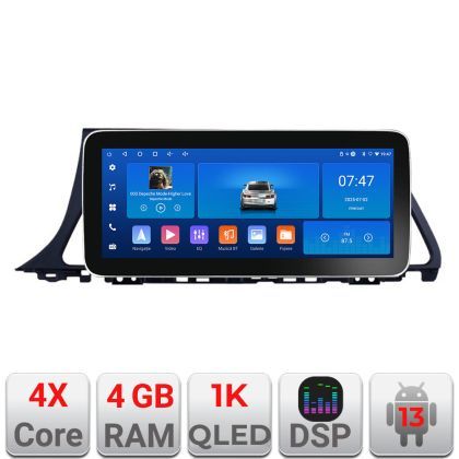 Navigatie Hyundai Sonata Nou K-417 Edotec 4+64 12.3 inch Incell 1K android Wifi 5Ghz gps internet  Cor