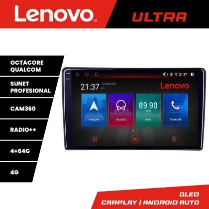 Navigatie Alfa Romeo Giulietta 2014-2020 Qled 1K Octa Core 4+64 LTE 4G DSP Wifi 5Ghz HDMI android auto carplay radio gps internet kit-giulietta-facelift+ULTRA-9-4+64